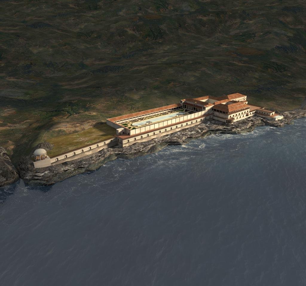 The Getty Villa in Malibu. (WIKIMEDIA COMMONS)