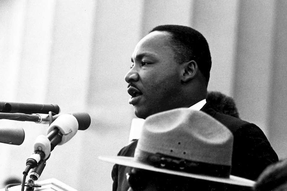 Dr. Martin Luther King delivers his I Have a Dream speech during the March on Washington