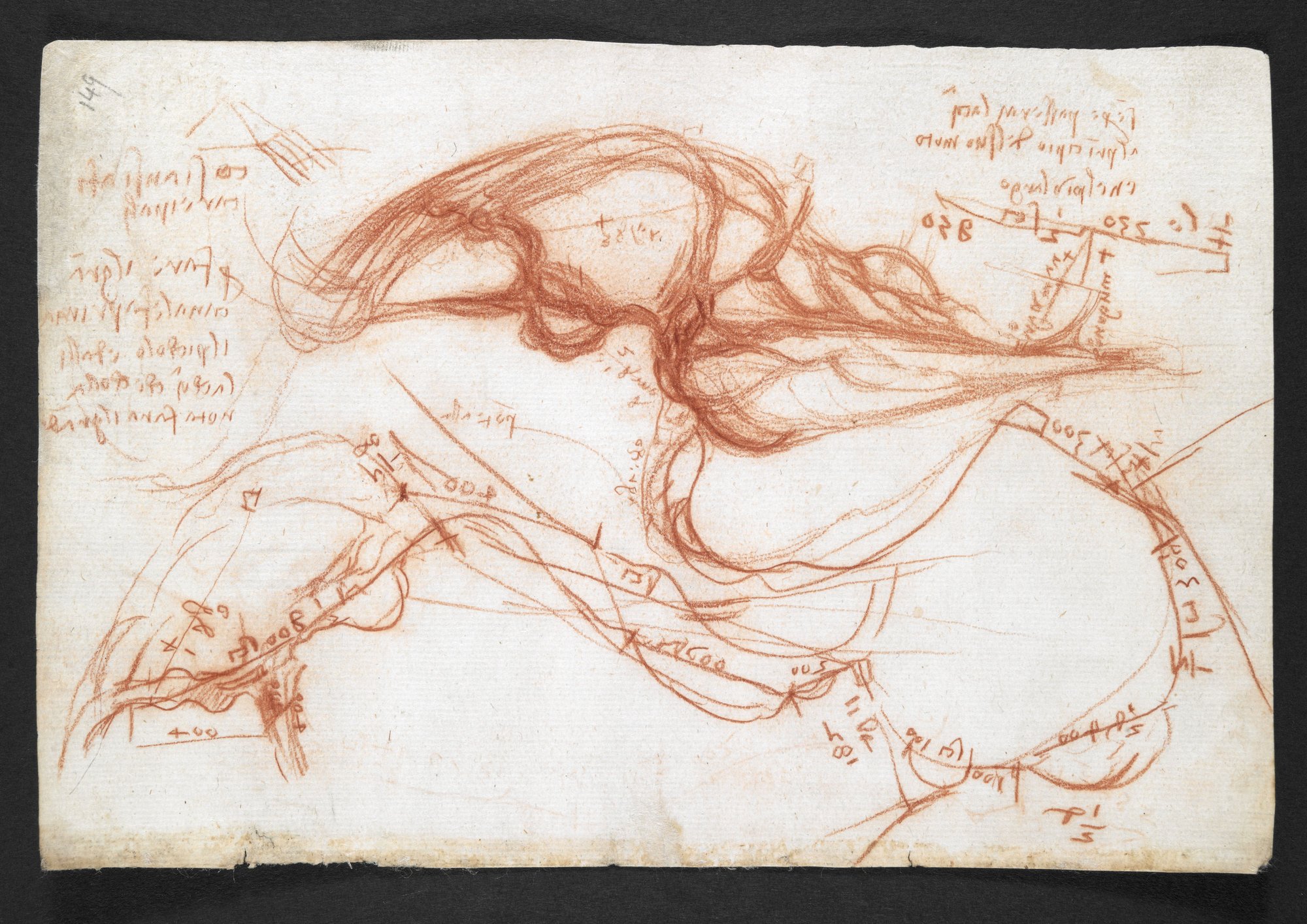 "Observations on the course of the River Arno