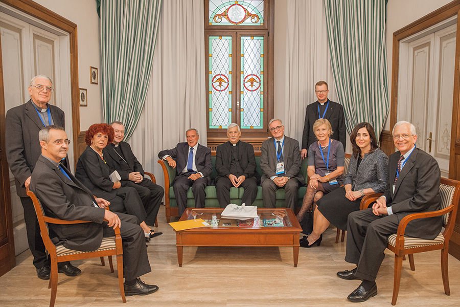 The keynote speakers at “Child Dignity in the Digital World” World Congress at the Pontifical Gregorian University in Rome