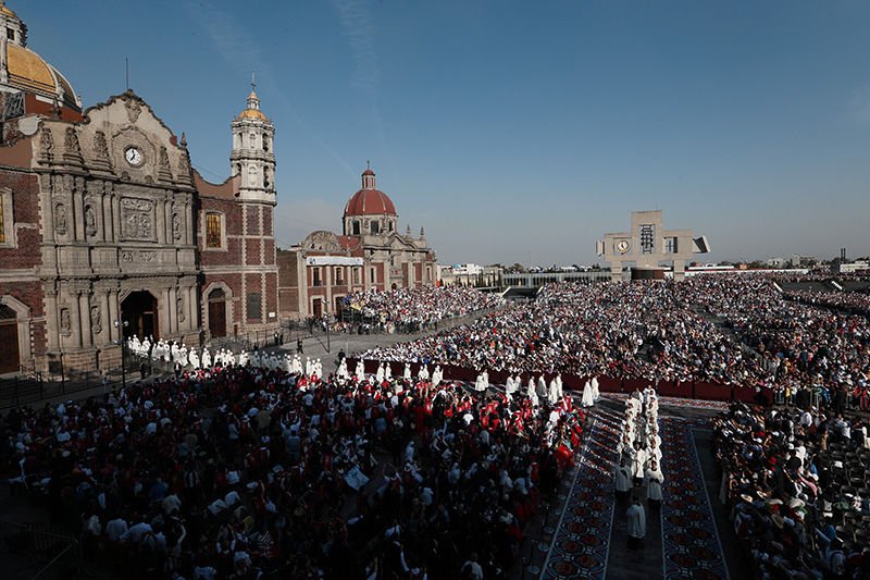 Pope Francis Mexico Guadalupe