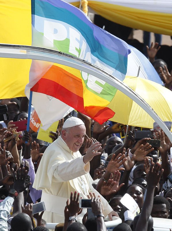 Pope Francis peace Uganda