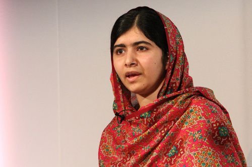 Malala Yousafzai at Girl Summit 2014 in London on July 22