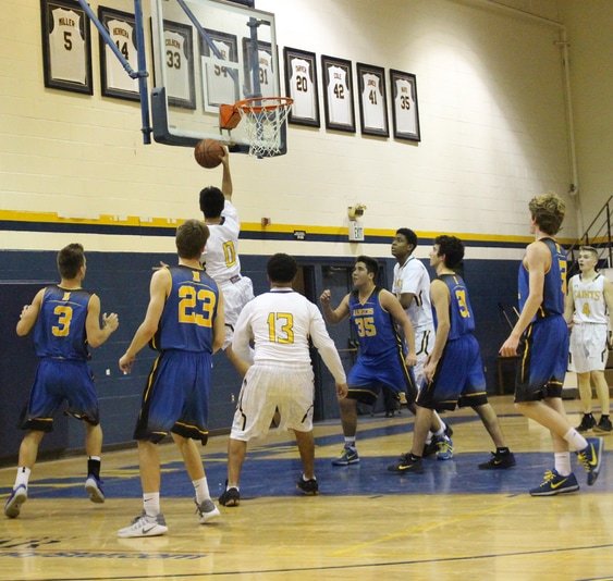 Santa Clara boys' basketball is off to a great start this season. (PHOTO COURTESY OF SANTA CLARA HIGH SCHOOL)