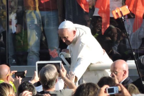 Pope Francis in Florence on Nov. 10