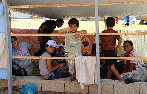 These children who have taken refuge from the Islamic State at St. Josef parish in Erbil