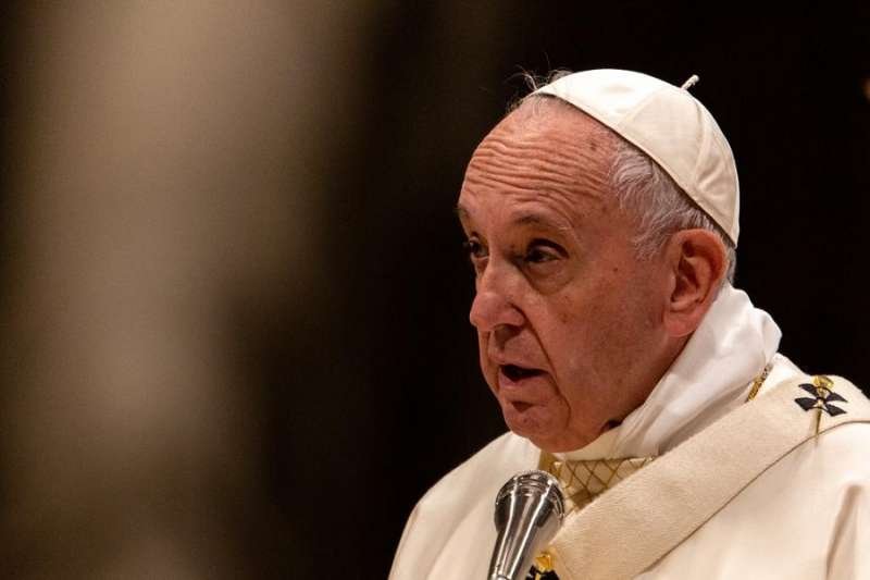 Pope Francis speaks to new priests May 12
