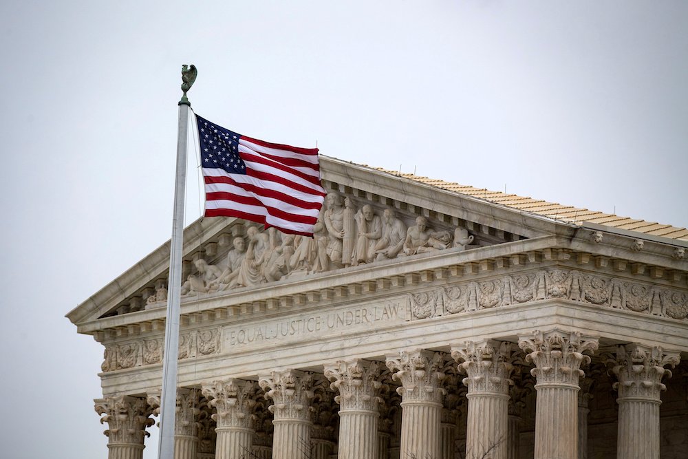 The U.S. Supreme Court building in seen in Washington Nov. 13