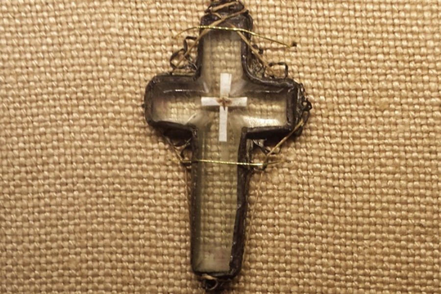 Relic of the True Cross. Courtesy of St. Dominic's Parish.