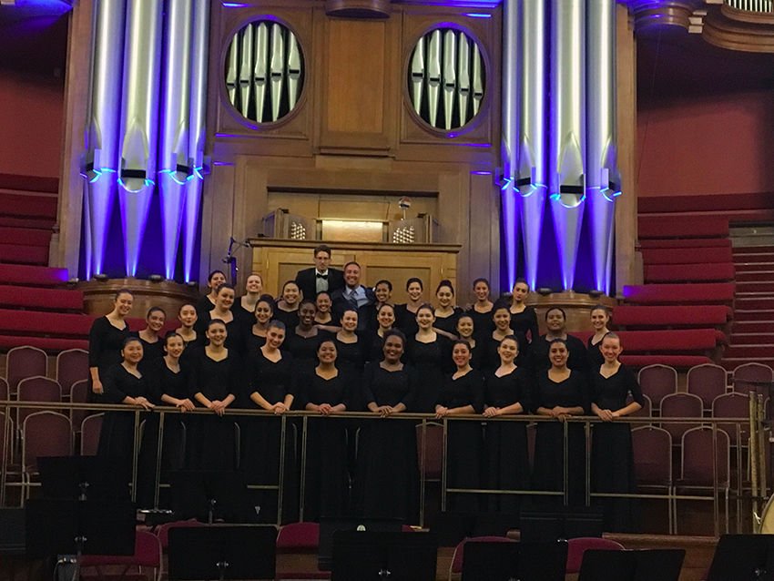 St. Lucy’s Priory High School Chamber singers. (courtesy photo)