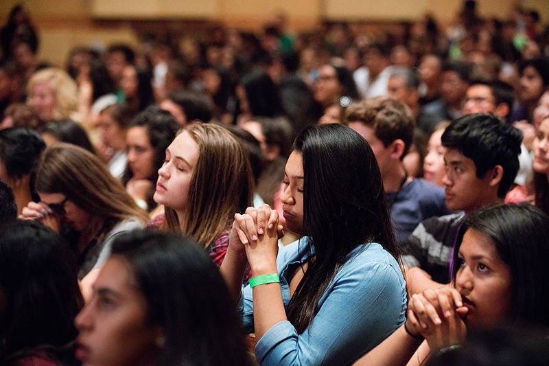 City of Angels drew thousands of young Catholics to celebrate and learn more about their faith Aug. 5-7 at UCLA. (photo/Victor Aleman)
