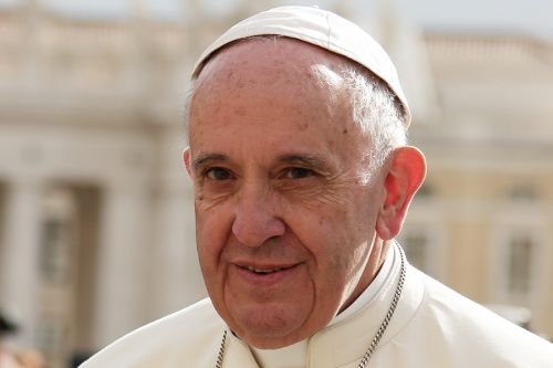 Pope Francis at the General Audience in St. Peter's Square