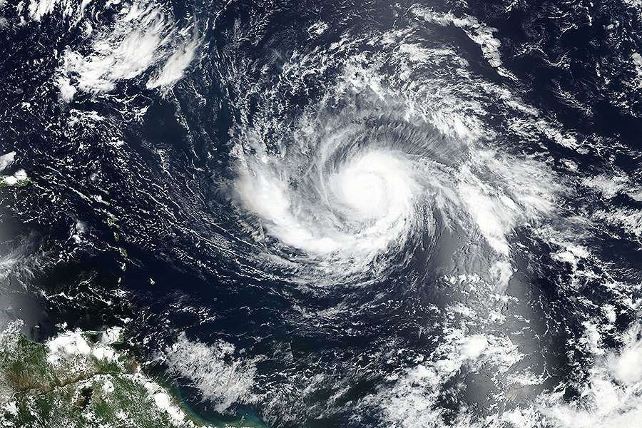 Suomi NPP VIIRS satellite view of Hurricane Irma (Credit: NASA/Public Domain)