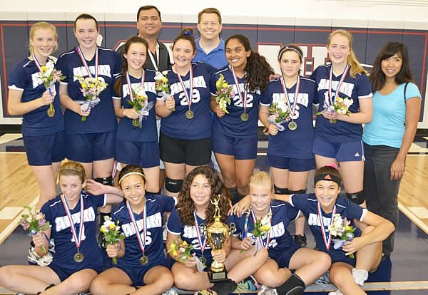 Assumption BVM wins CYO girls volleyball title