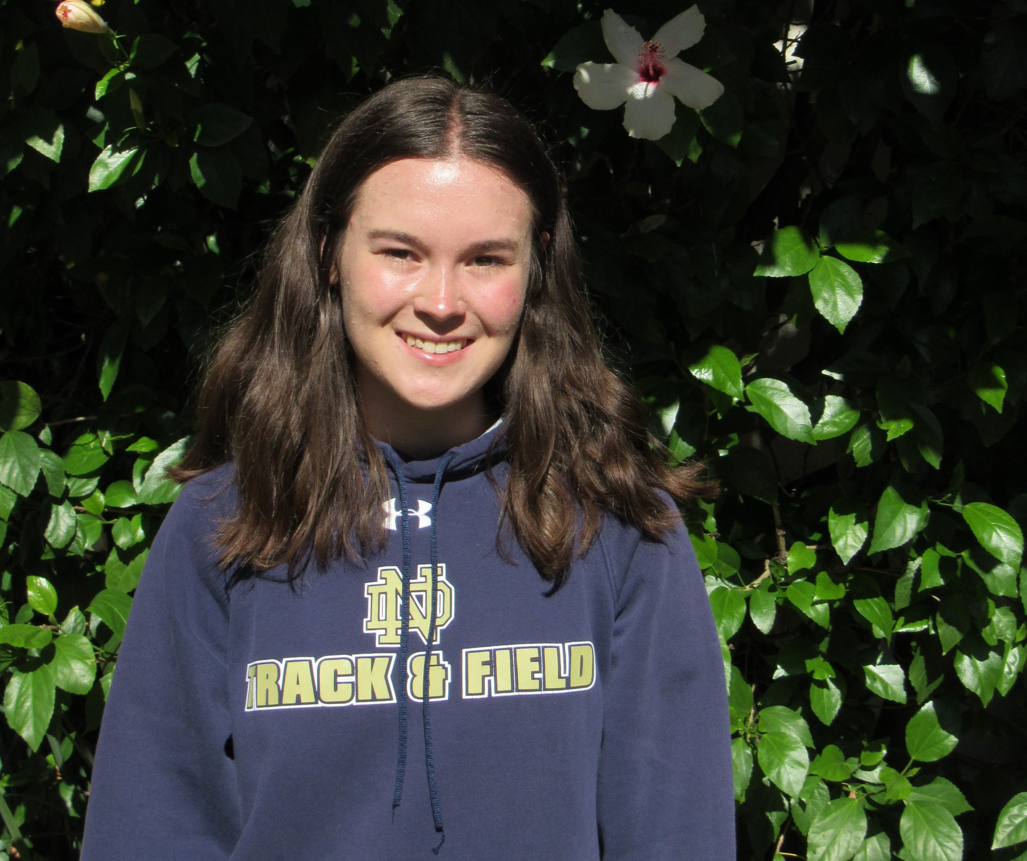 Gillian Roy was selected as a 2019 National Merit Semifinalist. (PHOTO COURTESY NOTRE DAME HIGH SCHOOL)