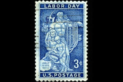 U.S. Labor Day commemorative stamp