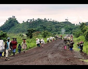 An estimated 2.2 million people are said to be displaced within Congo. Credit: Caritas Congo.