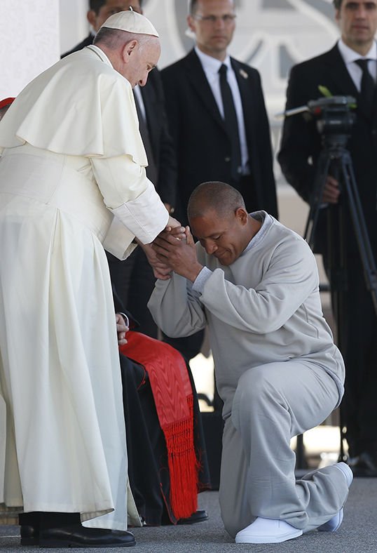 Pope Francis Cuidad Juarez Cereso Prison