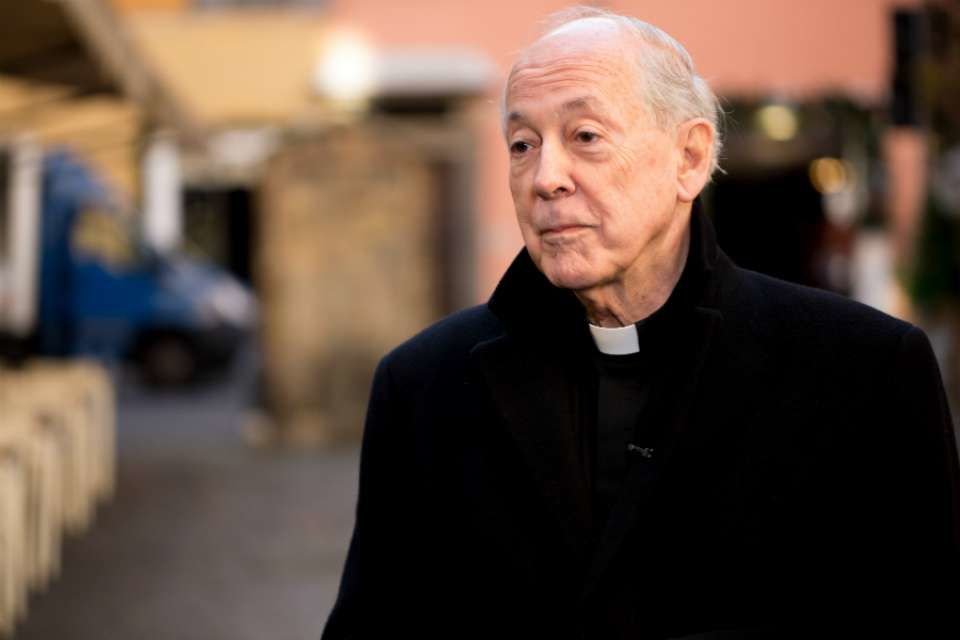 Cardinal Juan Luis Cipriani Thorne of Lima speaks with CNA in Rome
