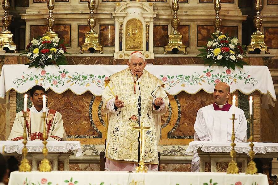 Cardinal Ernest Simoni takes possession of Santa Maria della Scalla