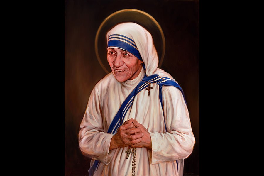 Mother Teresa by Chas Fagan. Courtesy of the Knights of Columbus.