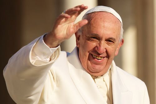 Pope Francis at the general audience in St. Peter's Square on Dec. 16