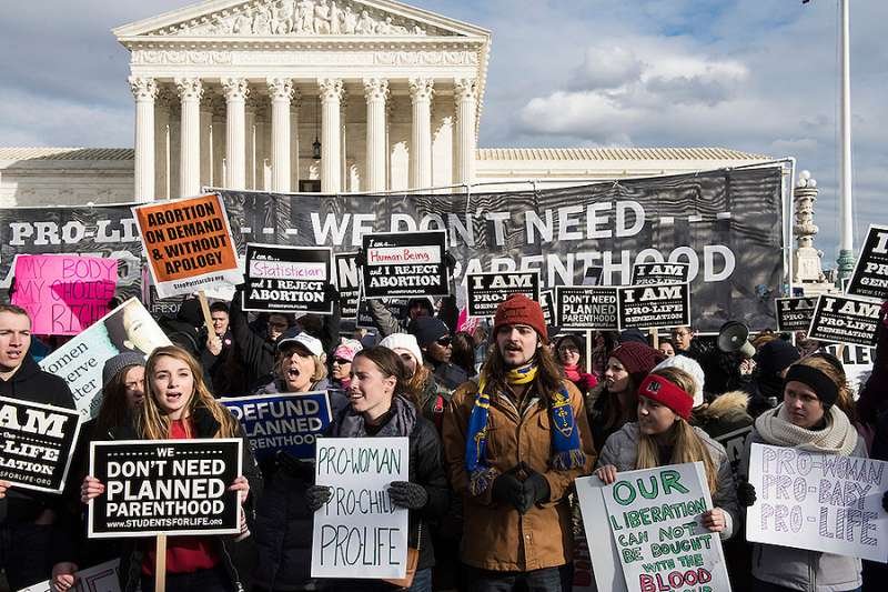 The March for Life in Washington