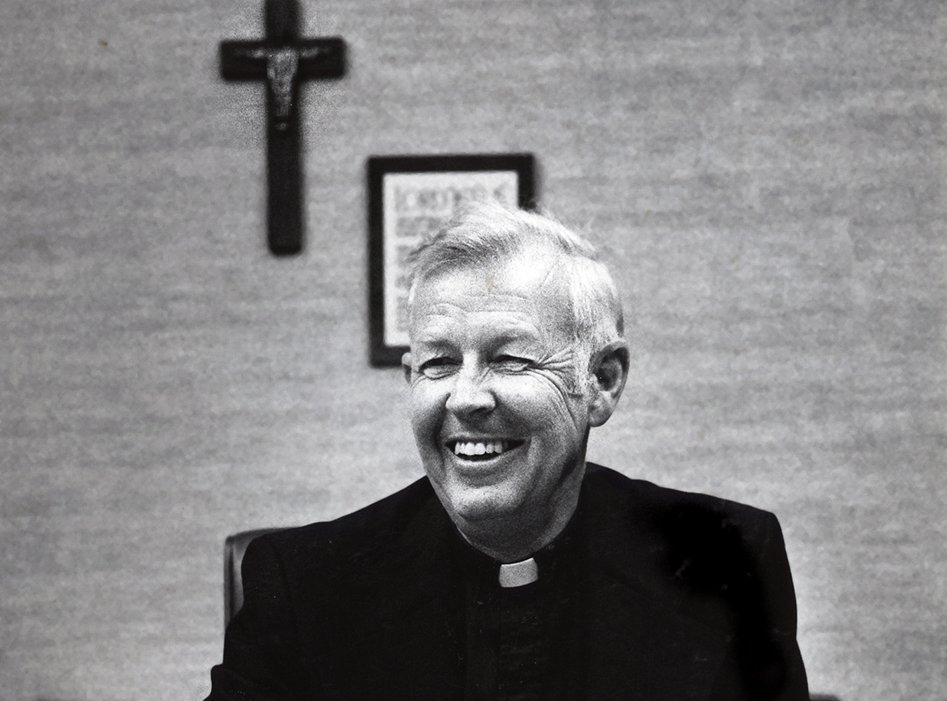 Retired Bishop Francis A. Quinn of Sacramento