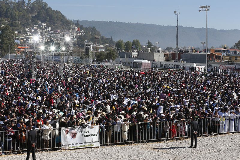 Pope Francis Mass Chiapas Mexico