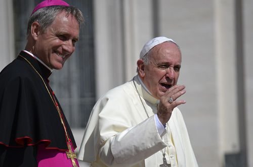 Pope Francis in St. Peter's Square