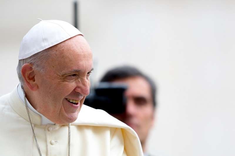 Pope Francis in St. Peter's Square May 22