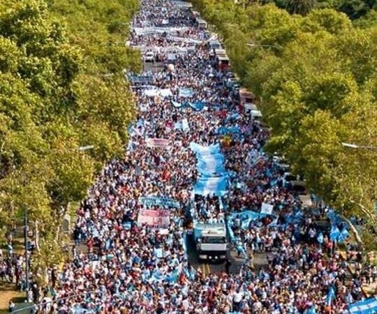 Pro-life rally in Buenos Aires