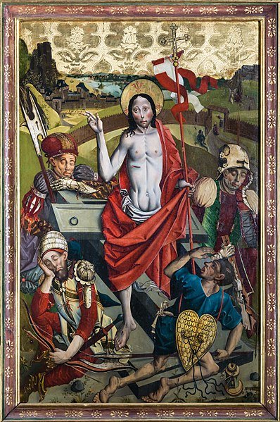 “The Resurrection of Jesus Christ,” anonymous, 1480. (Wikimedia Commons)
