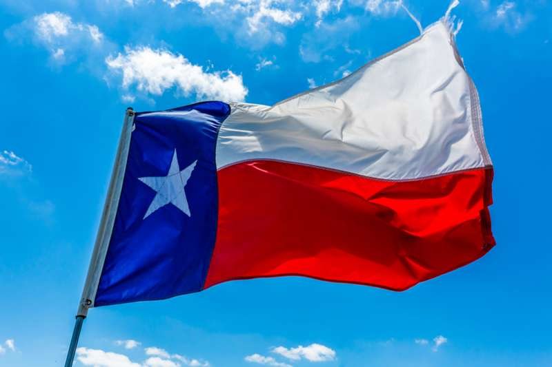 Flag of Texas. Credit: Richard A. McMillin/Shutterstock