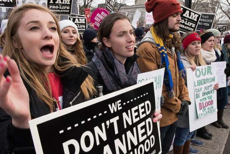 The March for Life in Washington