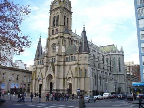 The Mar del Plata cathedral c. 2007