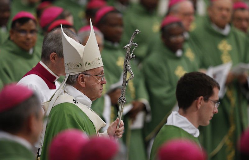 Pope at closing Synod Mass