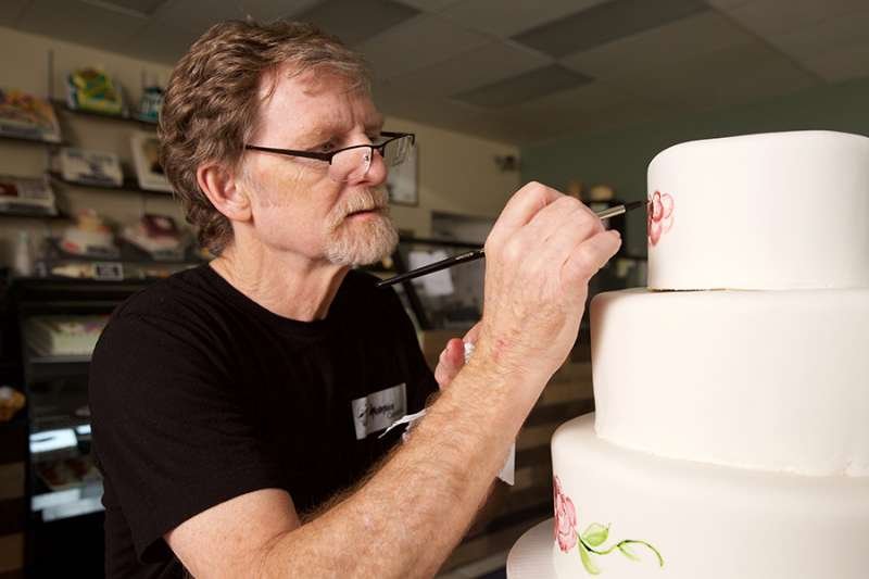 Cake artist Jack Phillips