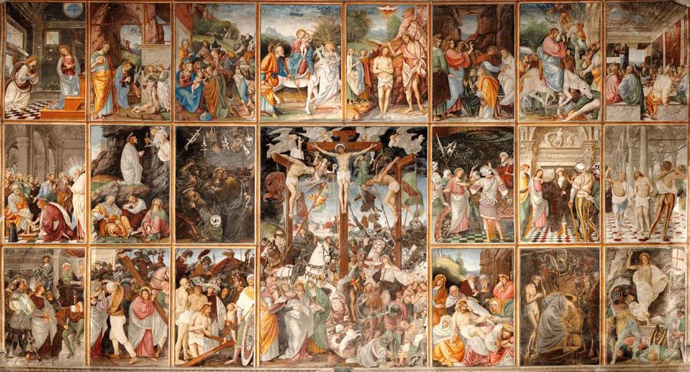 "Stories of life and passion of Christ