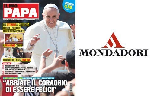 "Il Mio Papa" magazine published by Mondadori.