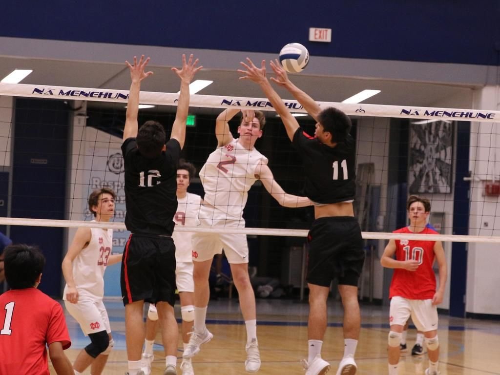 Mater Dei boys' volleyball team. Photo courtesy of materdeiathletics.org. 