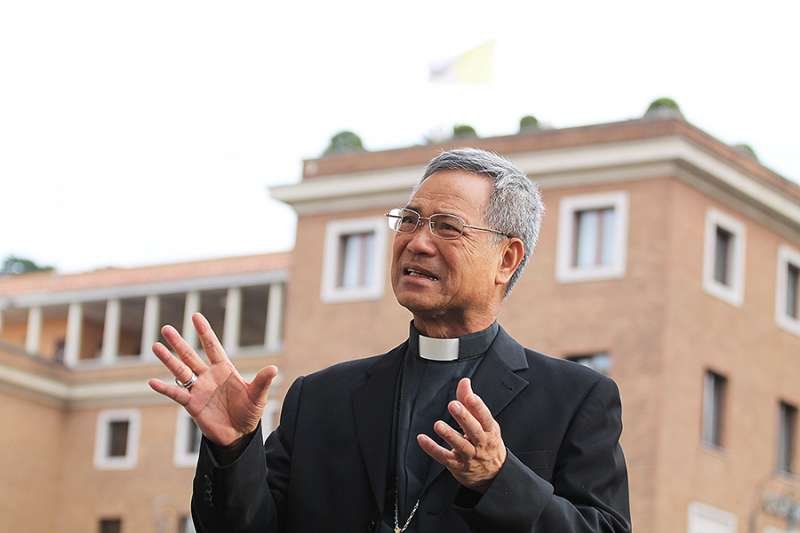 Archbishop Hung Shan-Chuan of Taipei. Credit: Bohumil Petrik/CNA