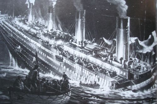 The Titanic Sinking. Credit: Jimmy via Flickr (CC BY-NC-SA 2.0).