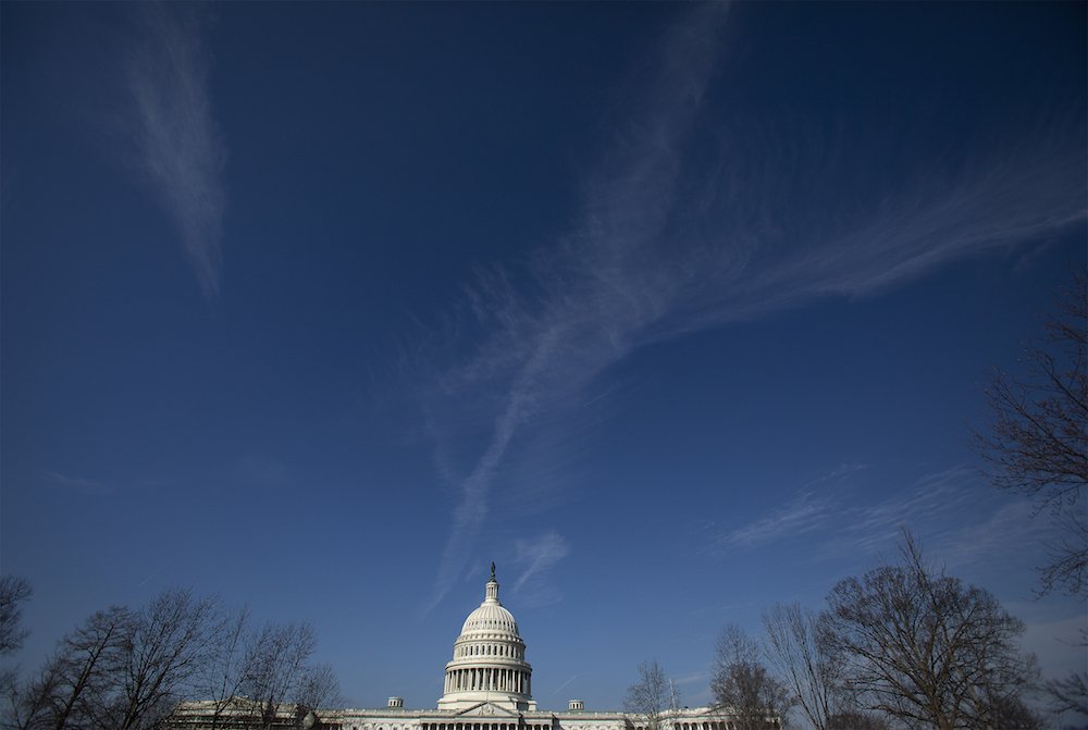 The U.S. Capitol is seen in Washington Feb. 27