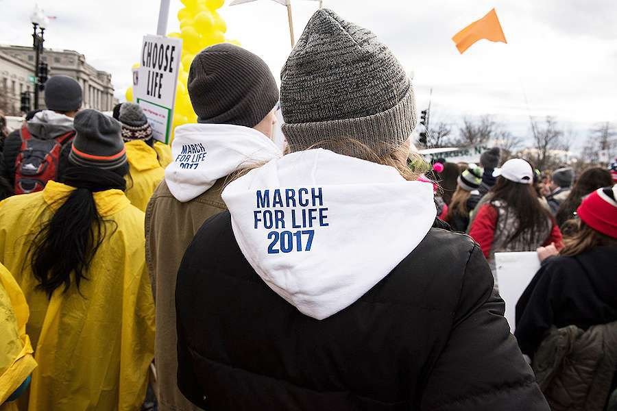 The March for Life in Washington
