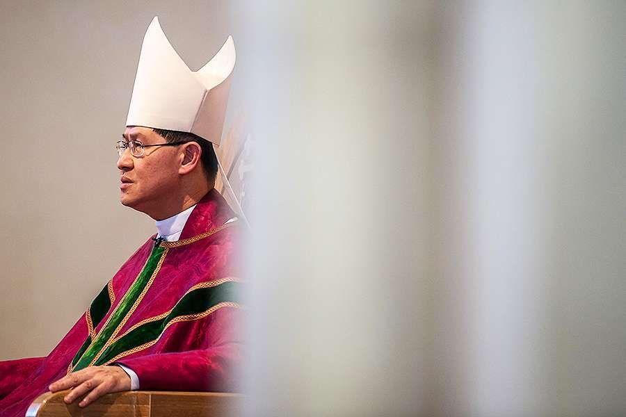 Cardinal Luis tagle. Credit: Mazur/catholicnews.org.uk.