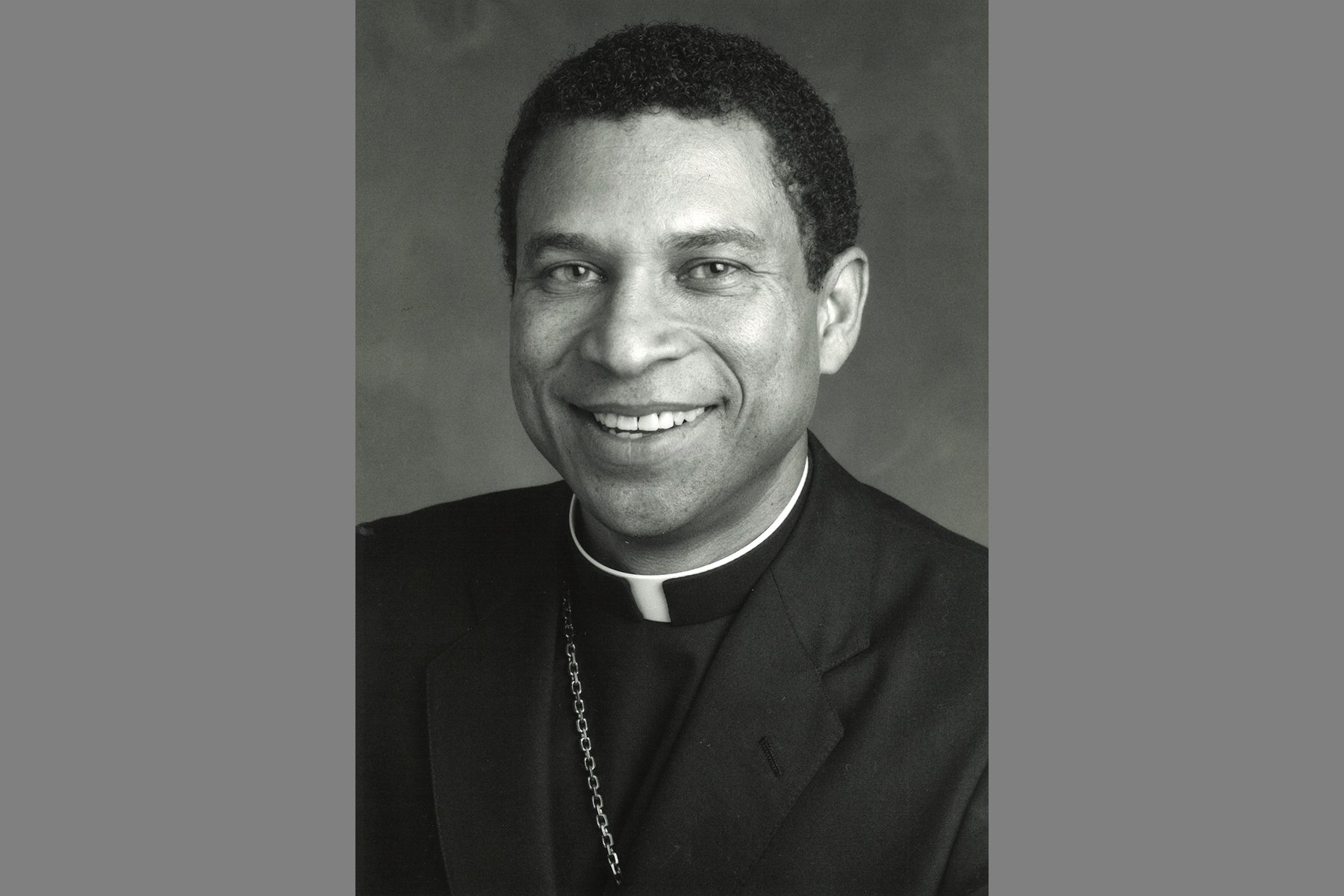 Now-deceased Auxiliary Bishop Carl A. Fisher (THE TIDINGS)