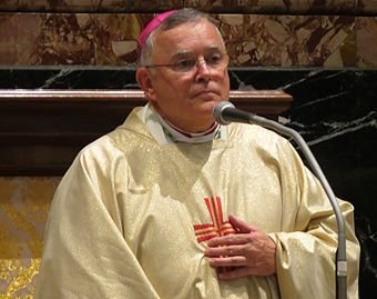 Archbishop Charles Chaput of Philadelphia celebrates Mass Oct. 20