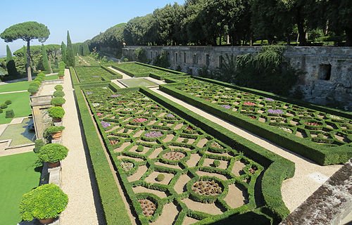 The Pontifical Villa called Villa Barberini in Castel Gandolfo. Credit: Alan Holdren/CNA.