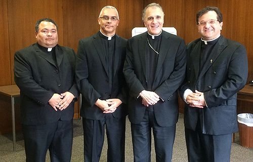 ANSH with Cardinal Daniel N. DiNardo of Houston. Credit: ANSH.